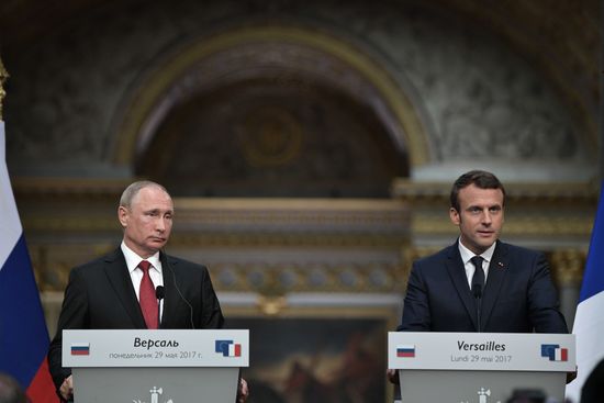 Russian President Vladimir Putin's visit to Paris