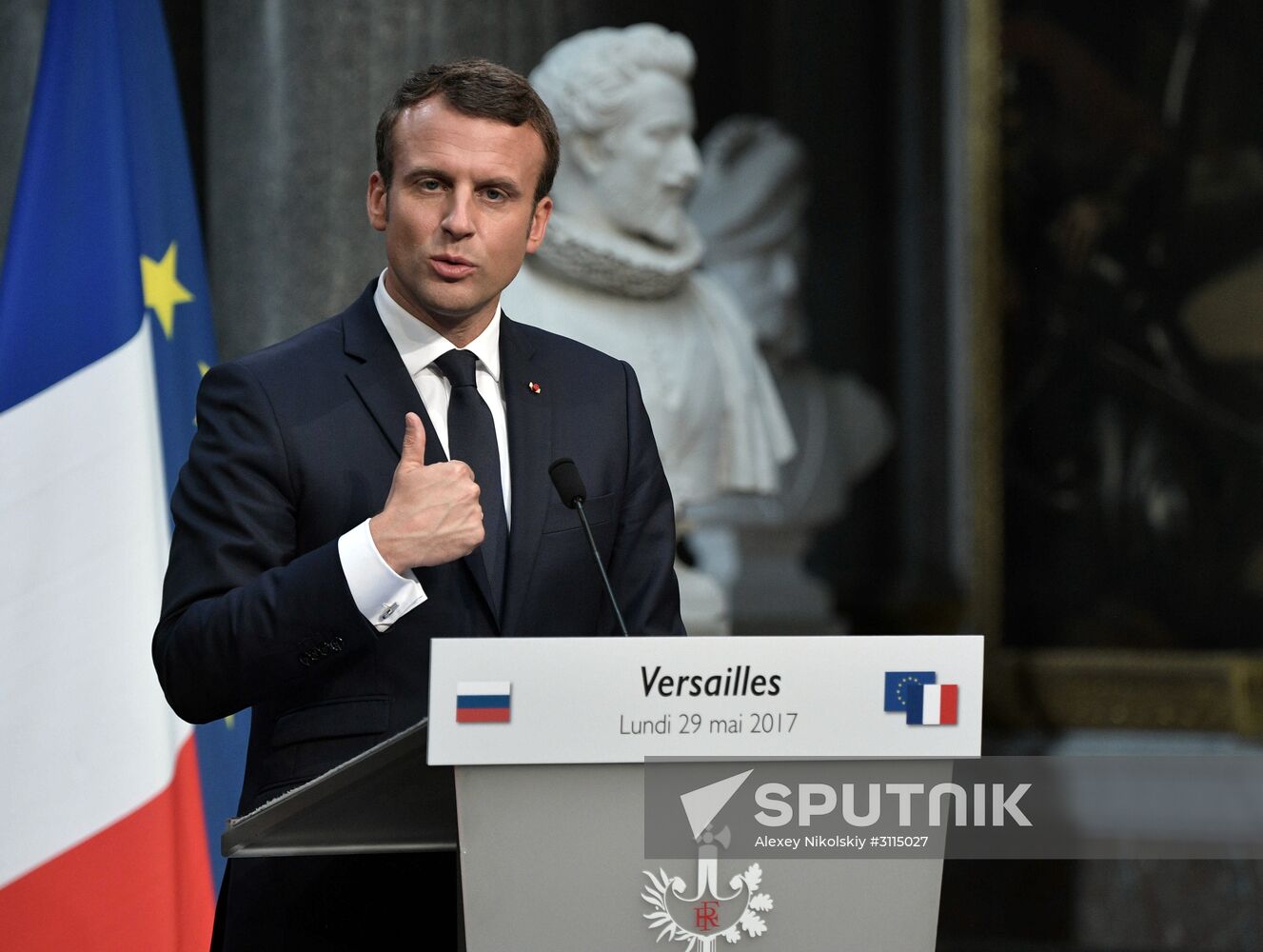 Russian President Vladimir Putin's visit to Paris