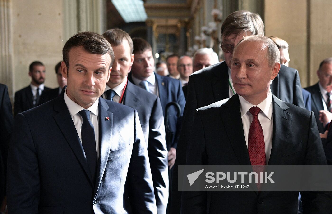 Russian President Vladimir Putin's visit to Paris