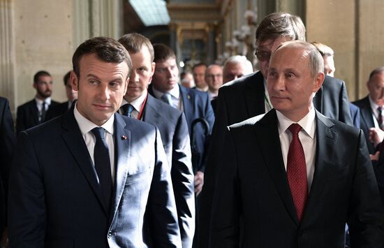 Russian President Vladimir Putin's visit to Paris