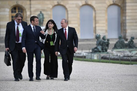 Russian President Vladimir Putin's visit to Paris