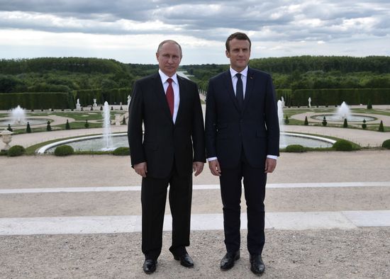 Russian President Vladimir Putin's visit to Paris
