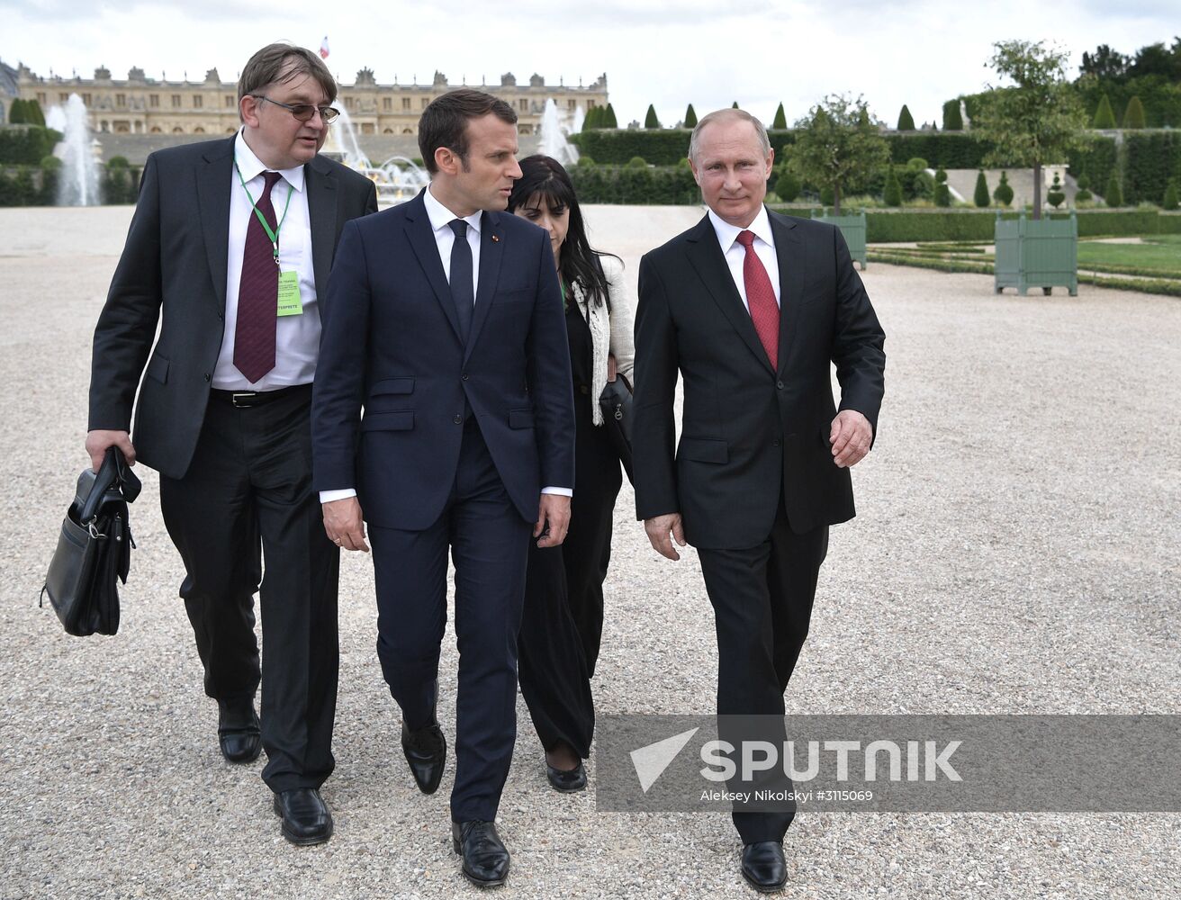 Russian President Vladimir Putin's visit to Paris