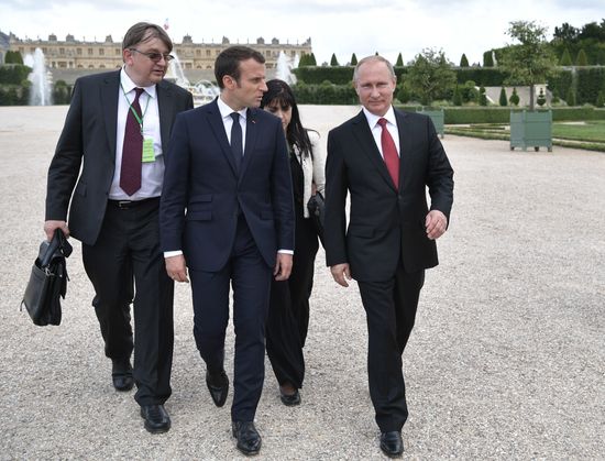 Russian President Vladimir Putin's visit to Paris