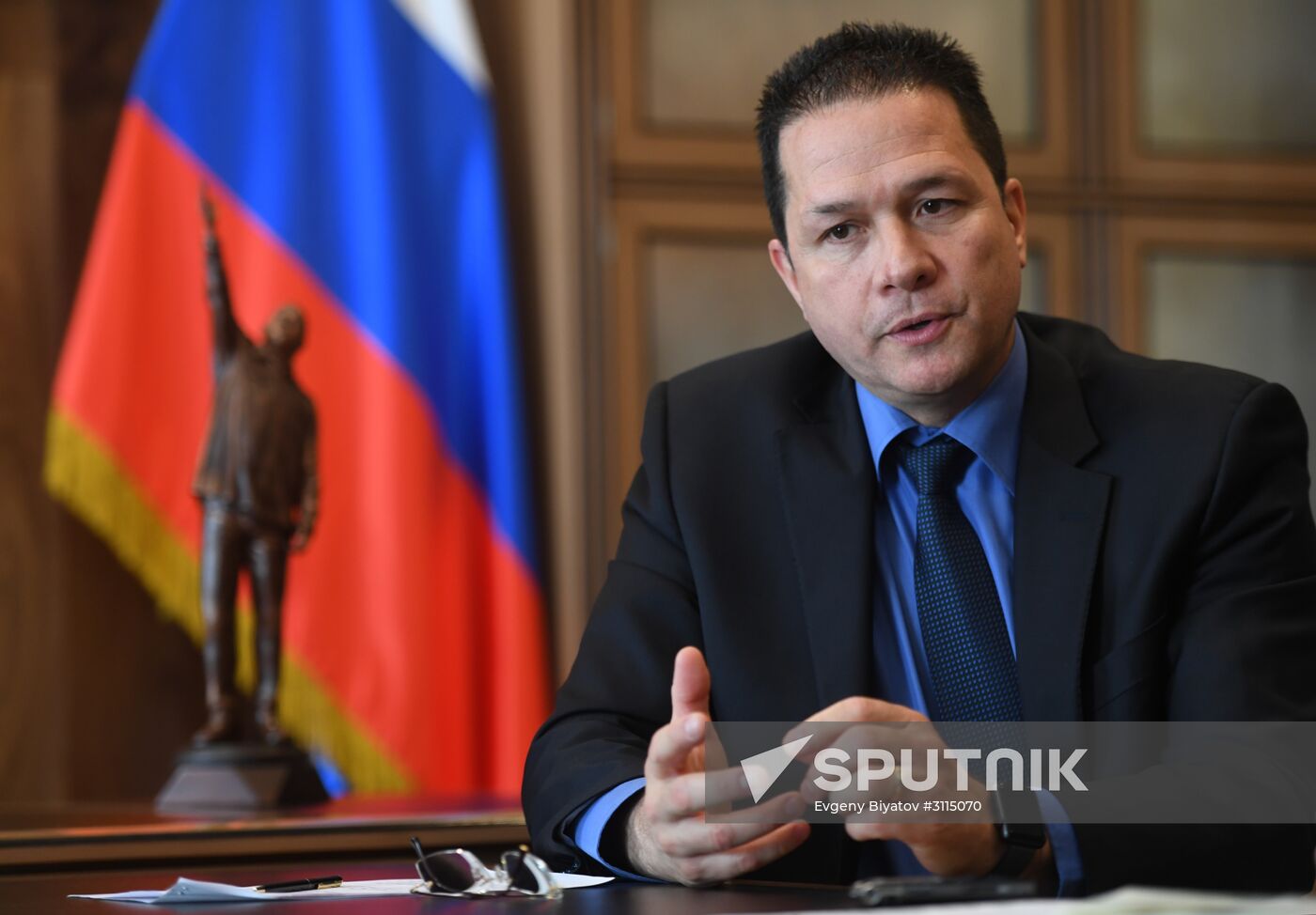 Ambassador Extraordinary and Plenipotentiary of Bolivarian Republic of Venezuela to Russia Carlos Rafael Faria Tortosa