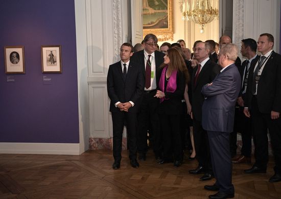 Russian President Vladimir Putin's visit to Paris