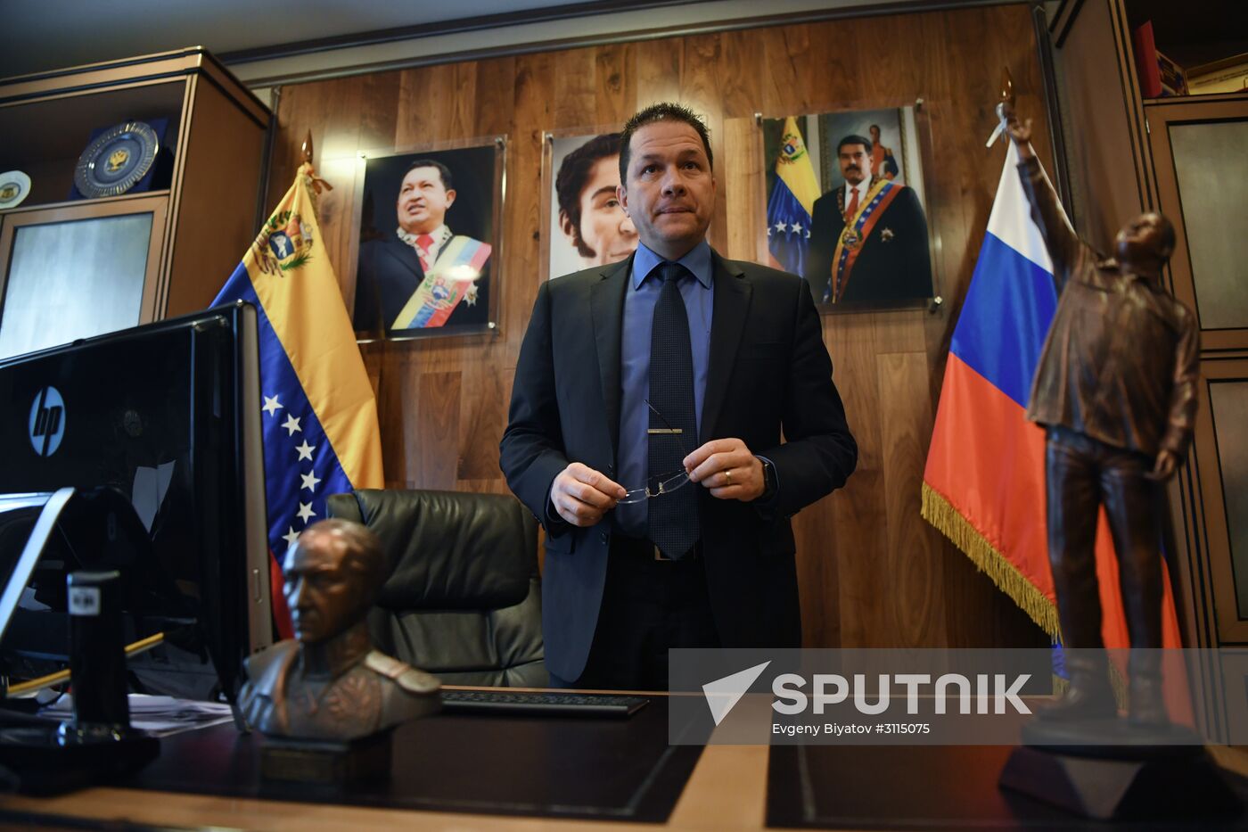 Ambassador Extraordinary and Plenipotentiary of Venezuela to Russia Carlos Rafael Faría Tortosa