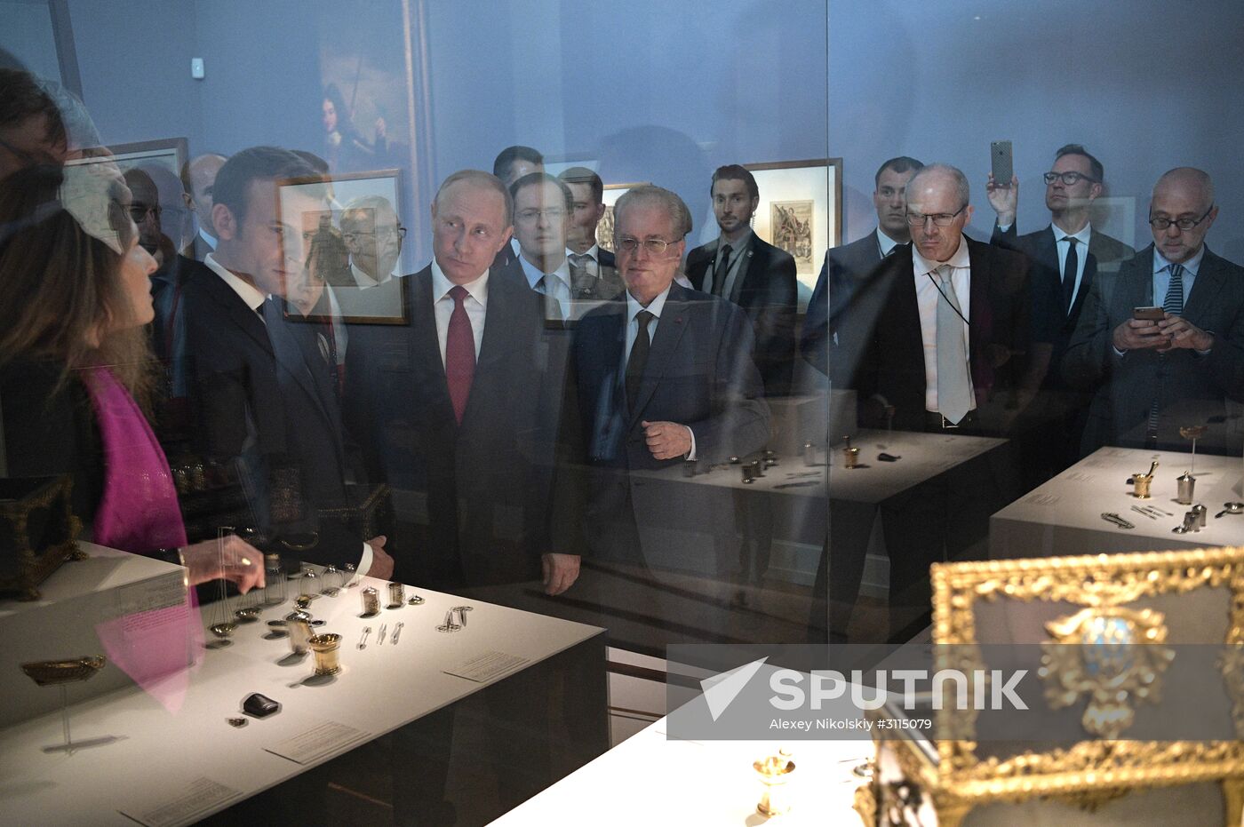 Russian President Vladimir Putin's visit to Paris