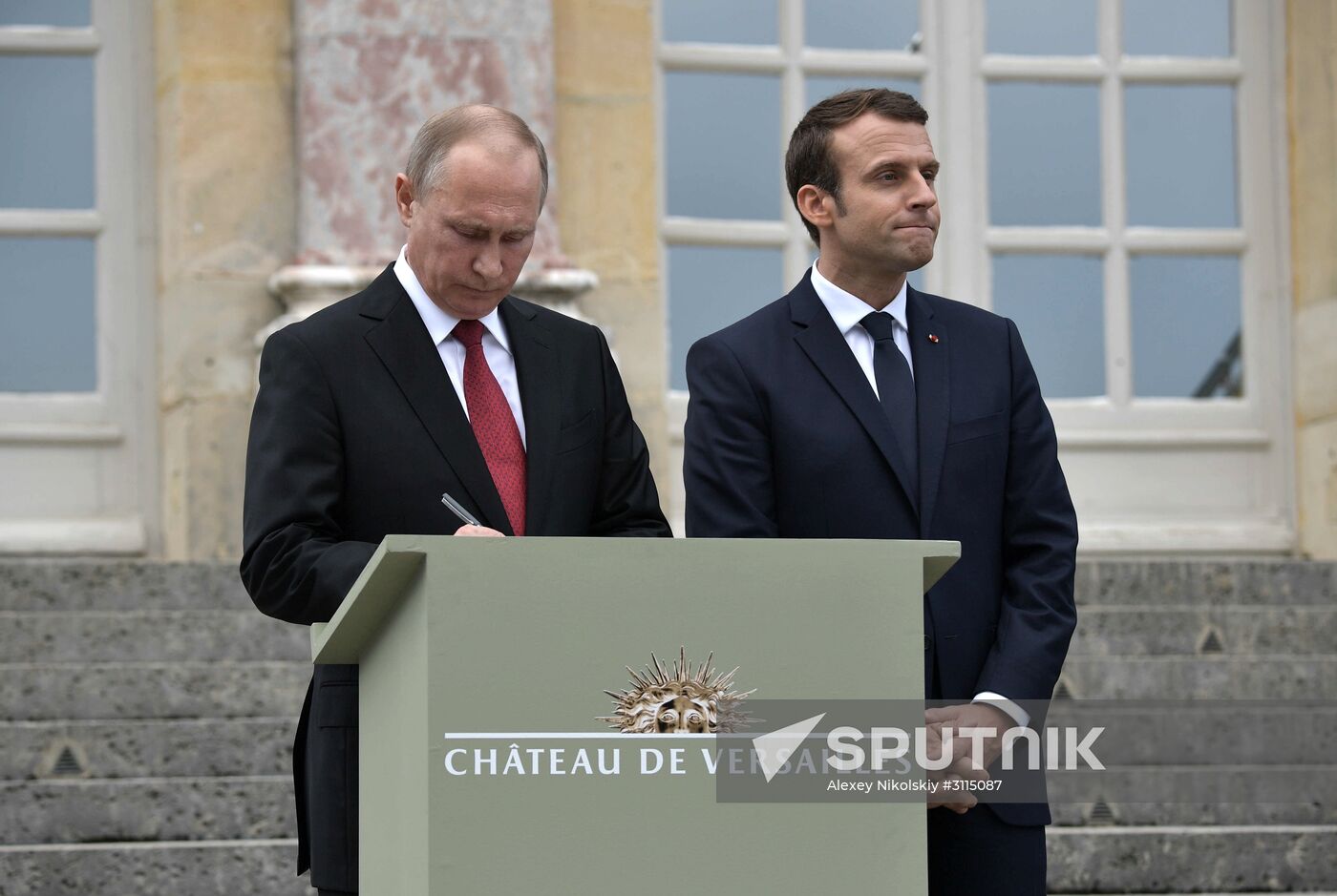 Russian President Vladimir Putin's visit to Paris