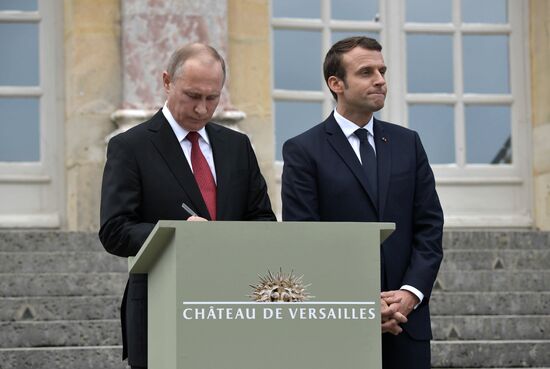 Russian President Vladimir Putin's visit to Paris