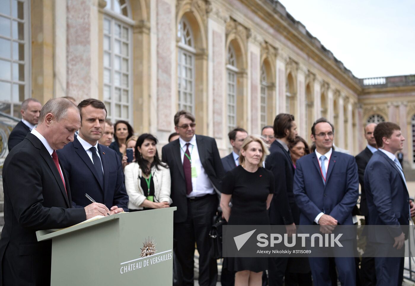 Russian President Vladimir Putin's visit to Paris