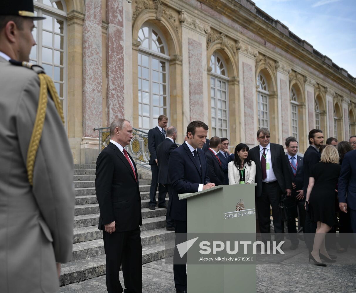 Russian President Vladimir Putin's visit to Paris