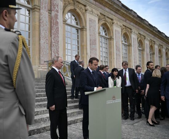 Russian President Vladimir Putin's visit to Paris