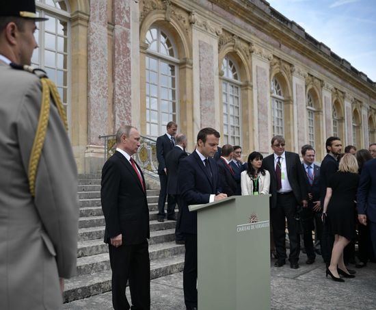 Russian President Vladimir Putin's visit to Paris