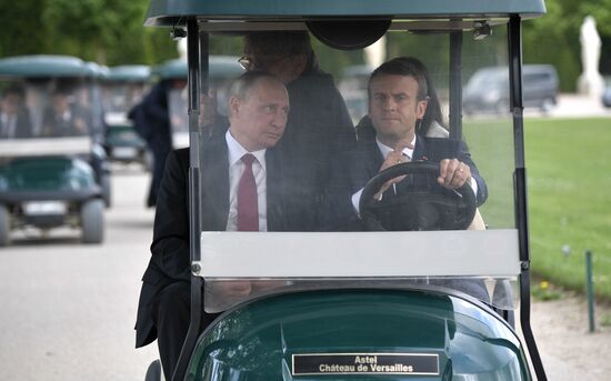 Russian President Vladimir Putin's visit to Paris