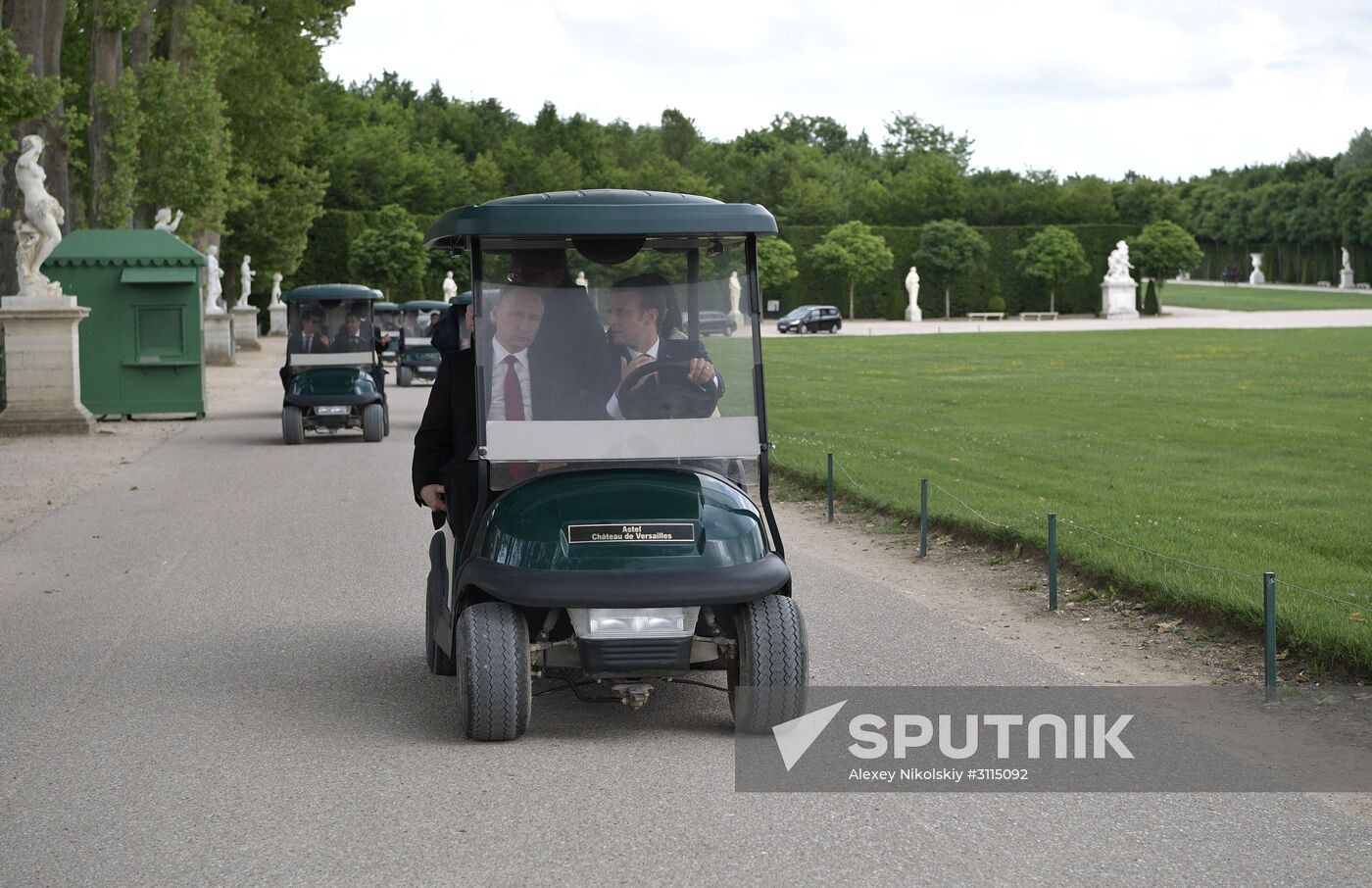 Russian President Vladimir Putin's visit to Paris