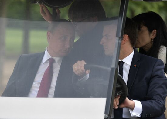 Russian President Vladimir Putin's visit to Paris