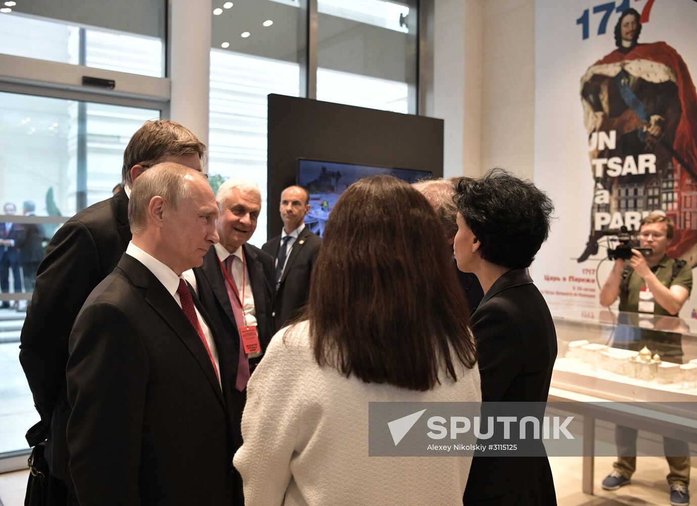 Russian President Vladimir Putin's visit to Paris