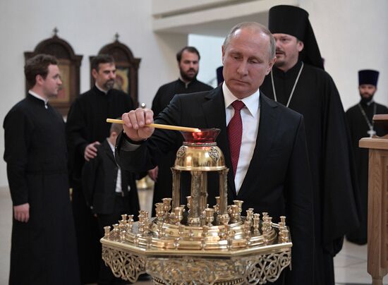 Russian President Vladimir Putin's visit to Paris