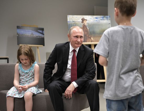 Russian President Vladimir Putin's visit to Paris