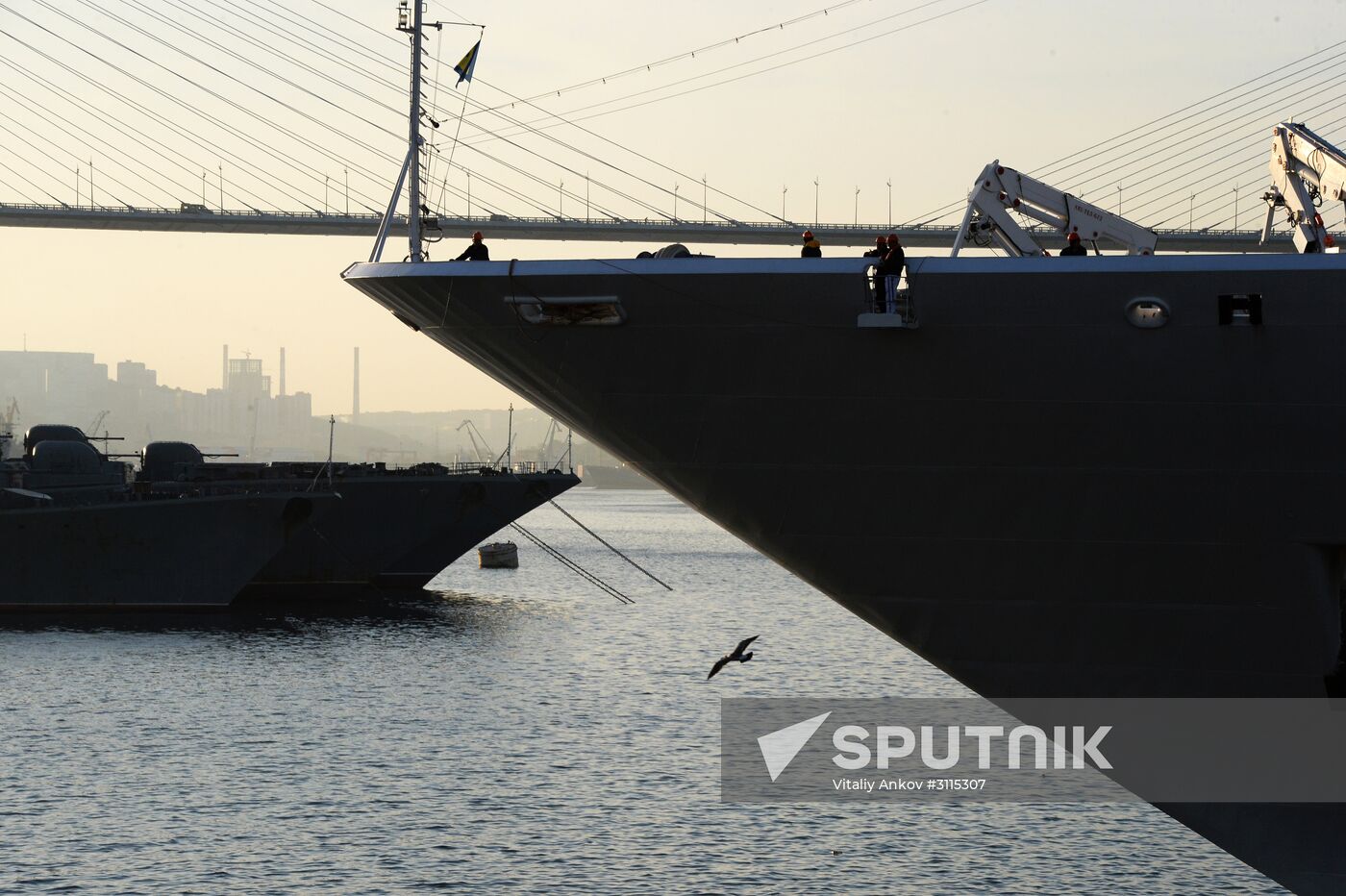Costa Neo-Romantica ocean liner arrives in Vladivostok