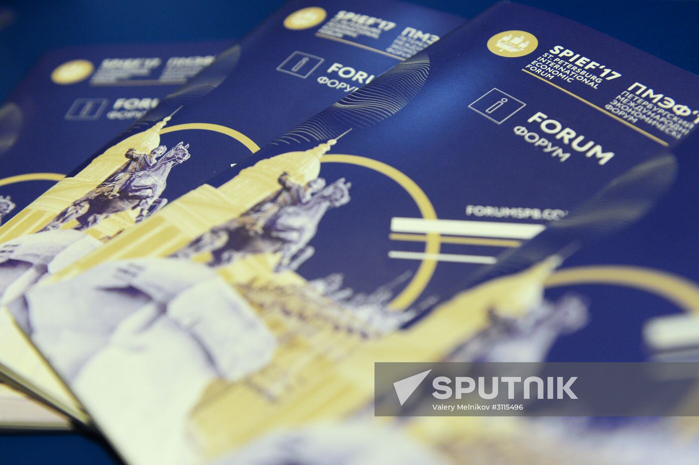 Preparations for St. Petersburg International Economic Forum opening