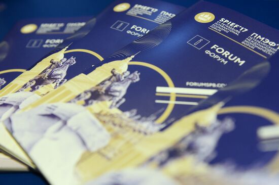 Preparations for St. Petersburg International Economic Forum opening