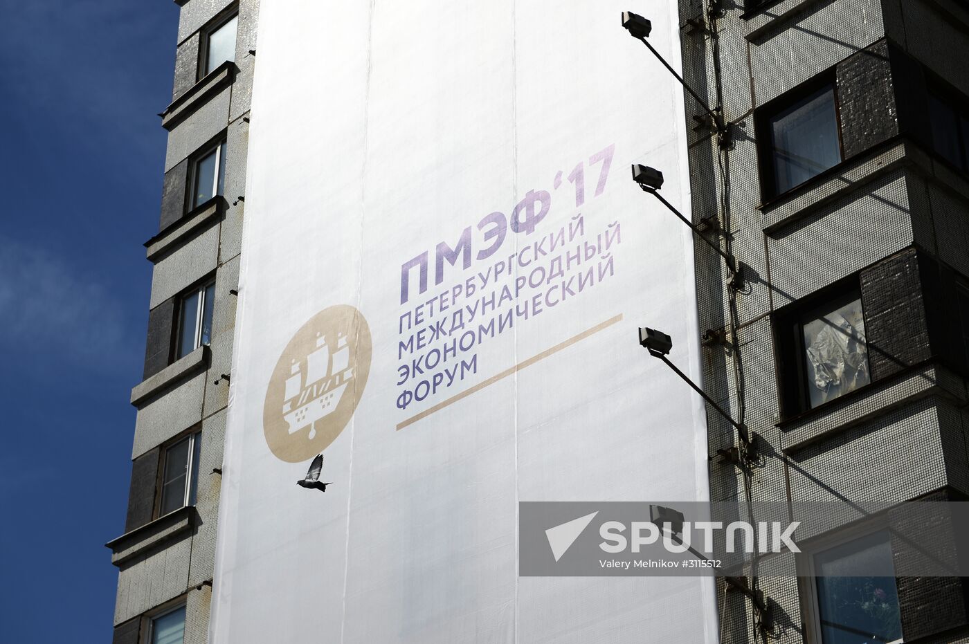 Preparations for St. Petersburg International Economic Forum opening