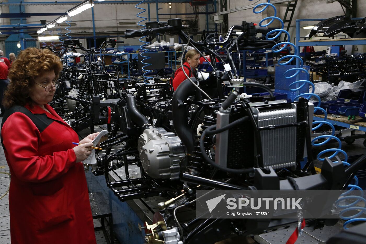 Russian Mechanics plant in Rybinsk
