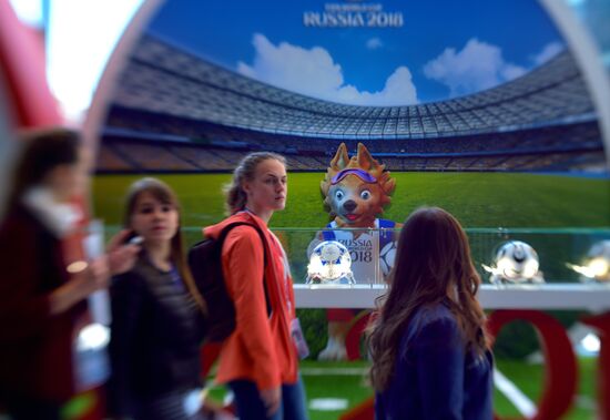 Preparations for the opening of St. Petersburg International Economic Forum