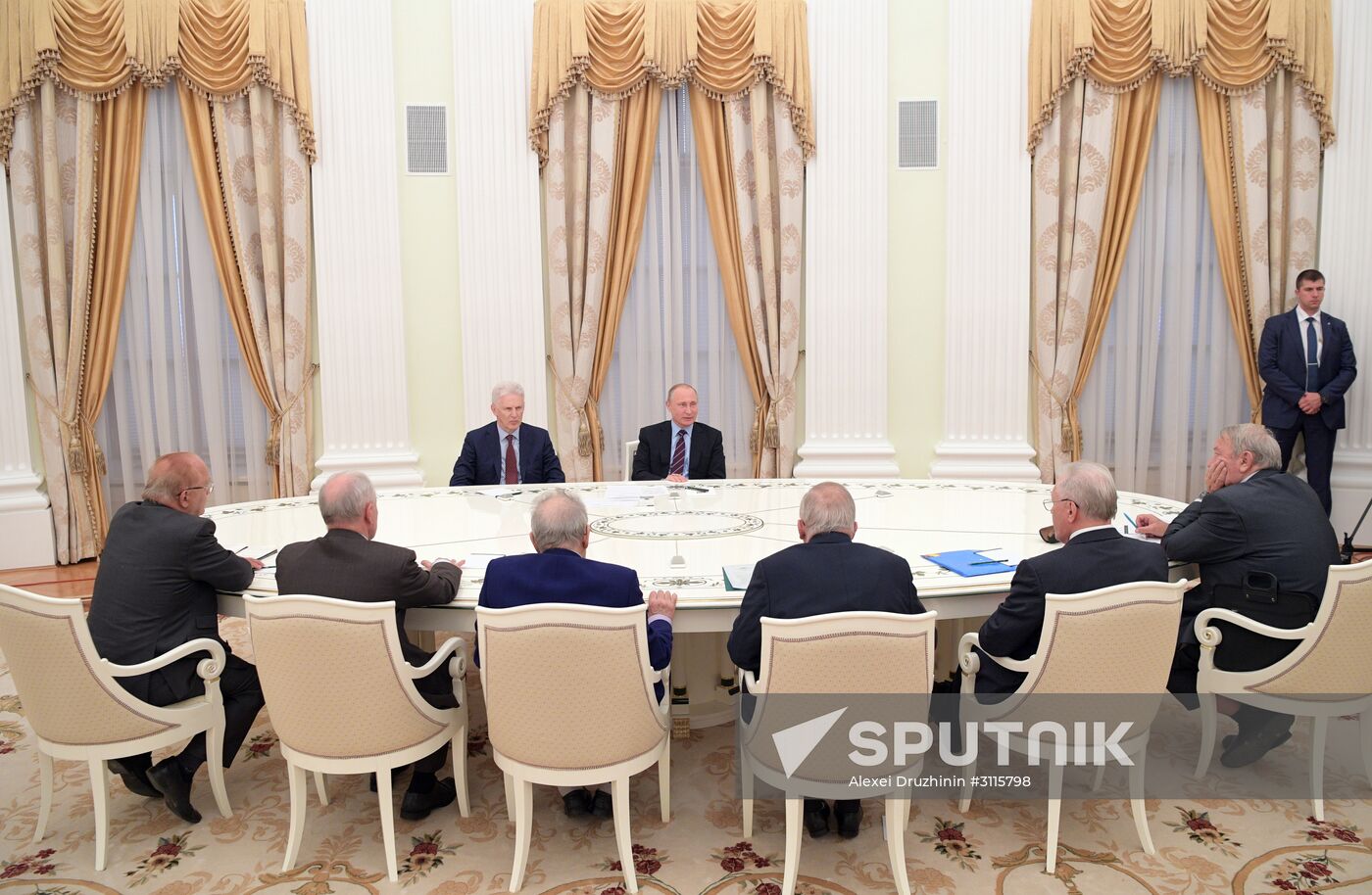 President Vladimir Putin's working meeting with academicians from the Russian Academy of Sciences (RAS)
