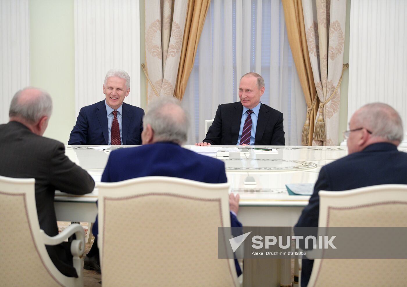 President Vladimir Putin's working meeting with academicians from the Russian Academy of Sciences (RAS)