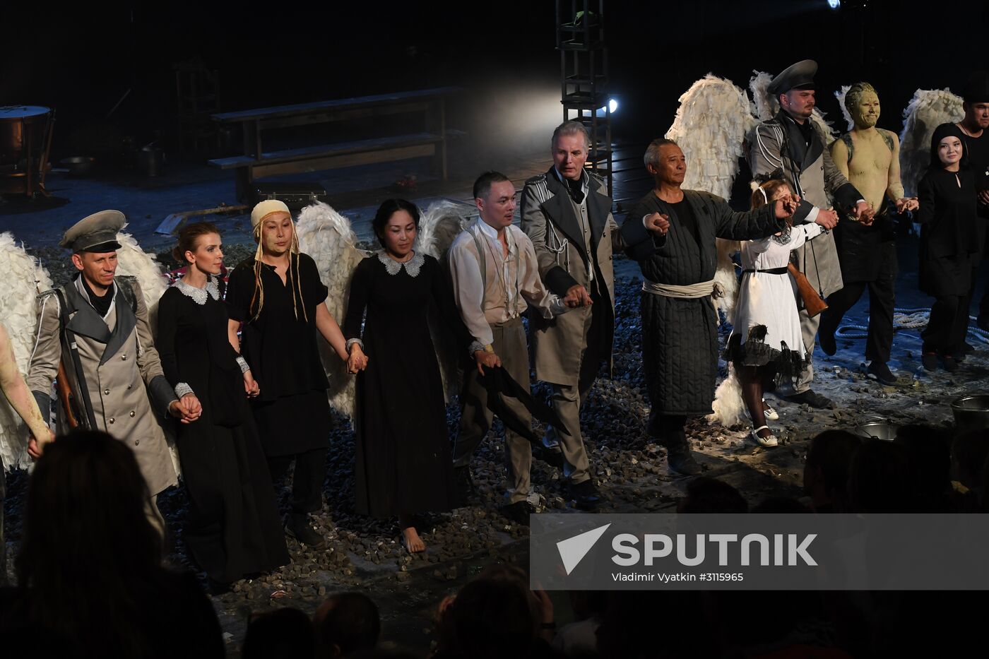 Demon show at Anton Chekhov Drama Festival