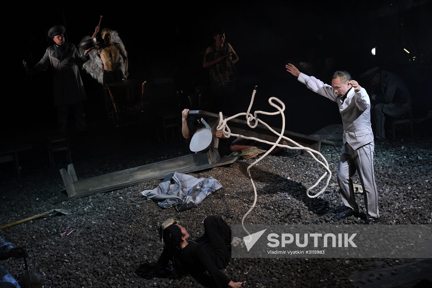 Demon show at Anton Chekhov Drama Festival
