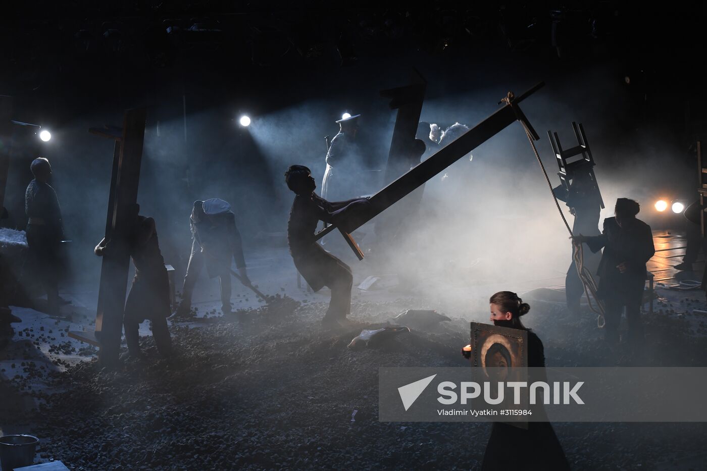 Demon show at Anton Chekhov Drama Festival