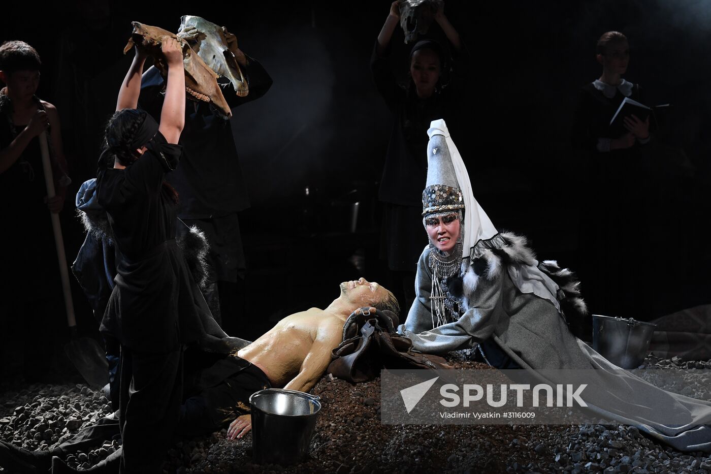 Demon show at Anton Chekhov Drama Festival
