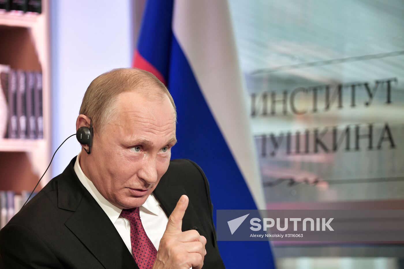 President Vladimir Putin interviewed by Le Figaro