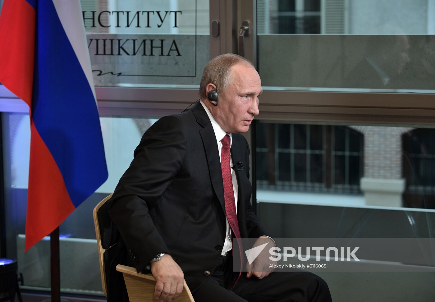 President Vladimir Putin interviewed by Le Figaro