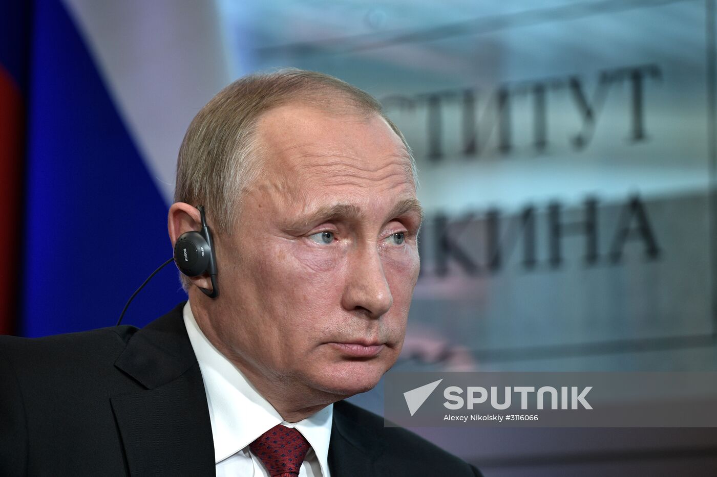 President Vladimir Putin interviewed by Le Figaro