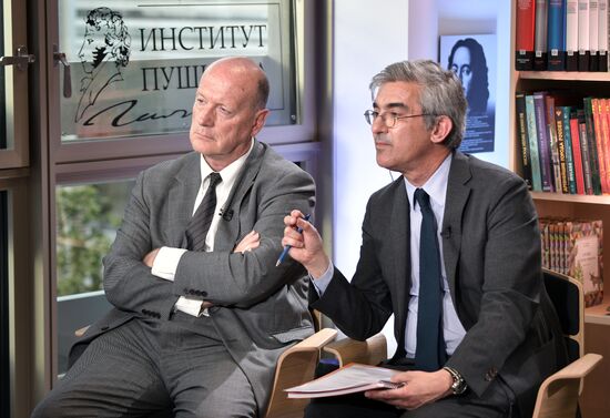 President Vladimir Putin interviewed by Le Figaro