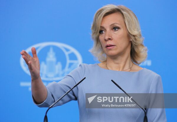 Briefing by Foreign Ministry Spokesperson Maria Zakharova