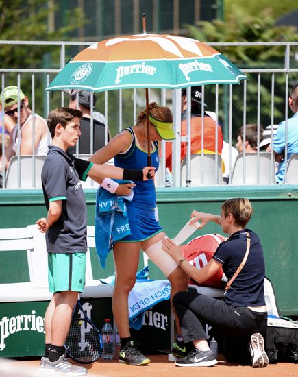 Tennis. French Open. Day four