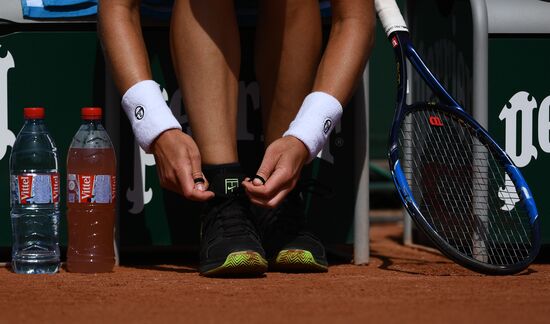 Tennis. French Open. Day four