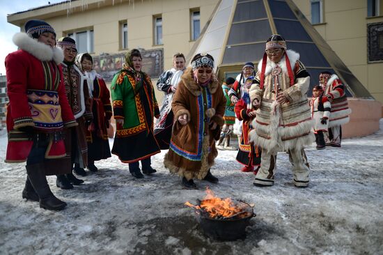 Cities of Russia. Dudinka