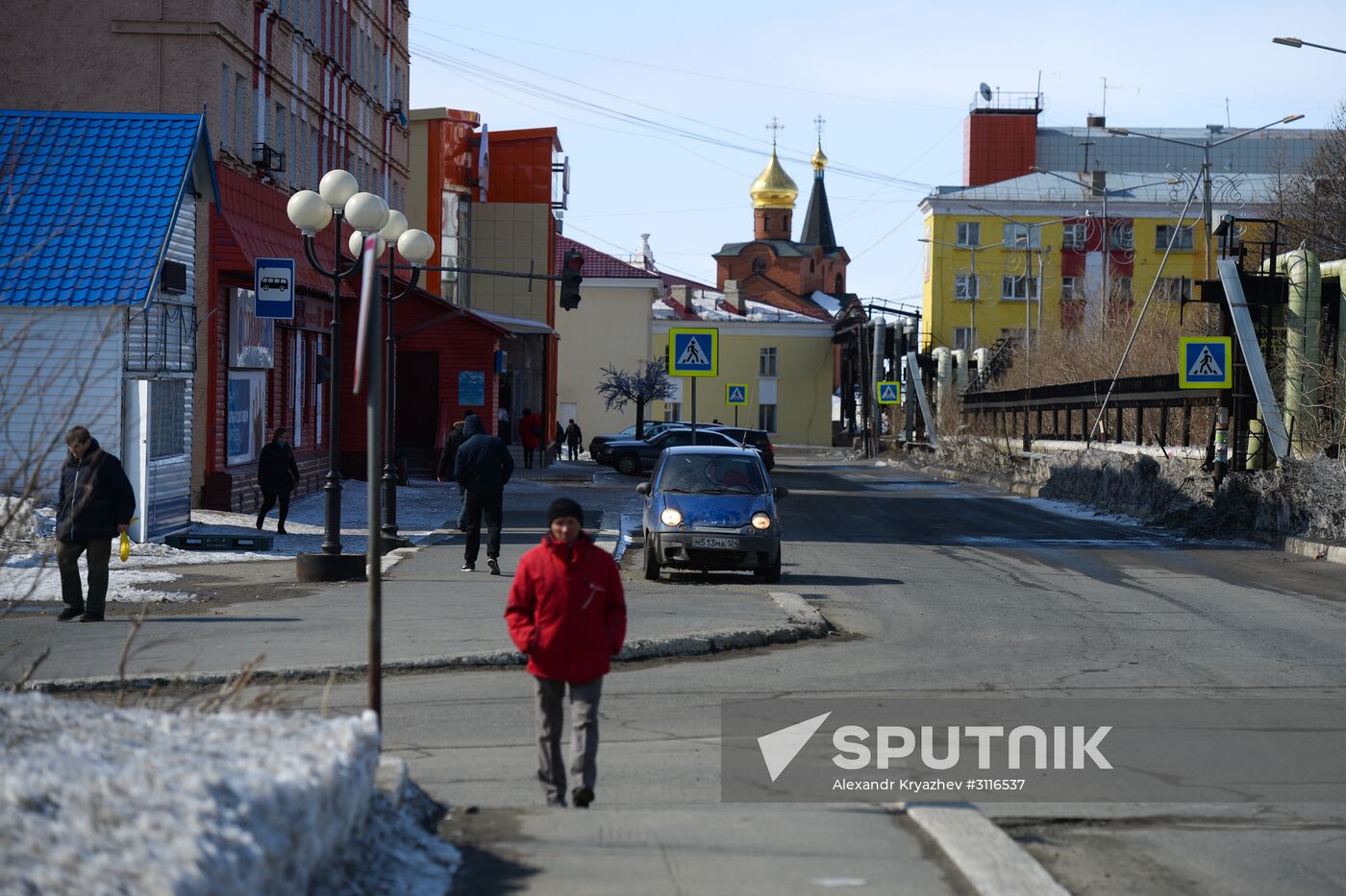 Cities of Russia. Dudinka