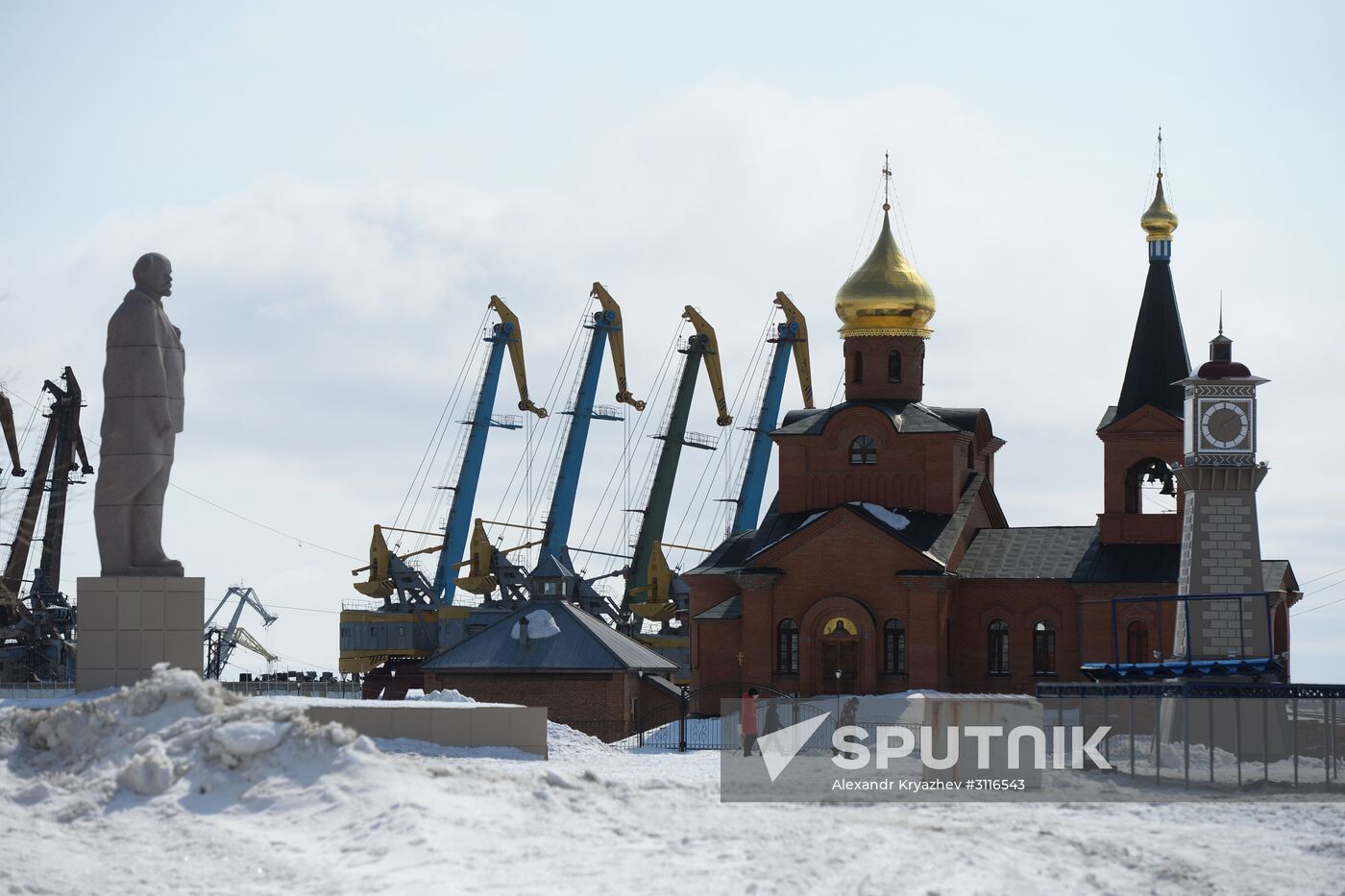 Cities of Russia. Dudinka