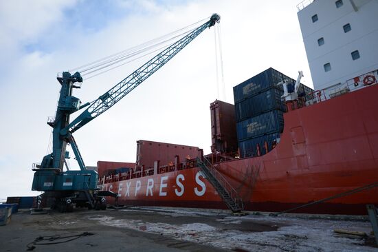 Cities of Russia. Dudinka