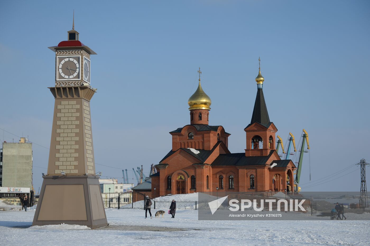 Cities of Russia. Dudinka