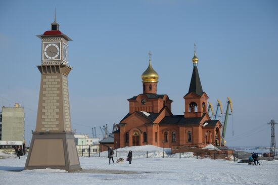 Cities of Russia. Dudinka