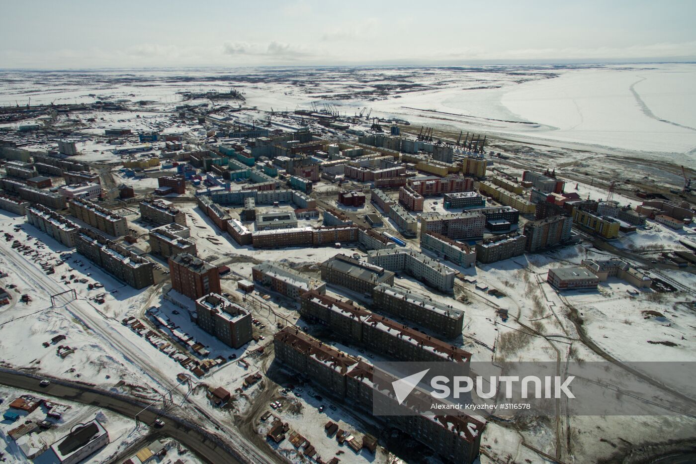 Cities of Russia. Dudinka
